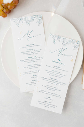 Hacienda Siesta Alegre, Menu