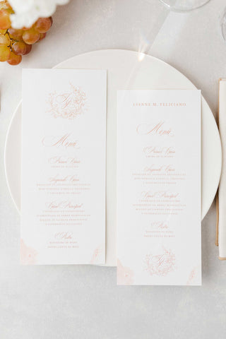 La Vita è Bella, Menu