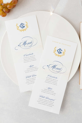 Hotel El Convento, Menu