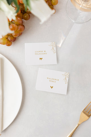 Unione Reale, Place Cards