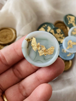 Wax Seal Pack - Sage Marble