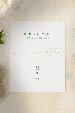 Digital Save the Date - Animated Save the Date