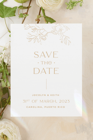 Visione d'Amore, Digital Save the Date