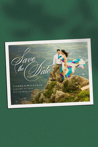 Digital Save the Date w/ Photo