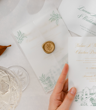 Hacienda Wedding Invitation