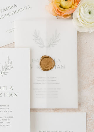 Bohemian Wedding Invitation