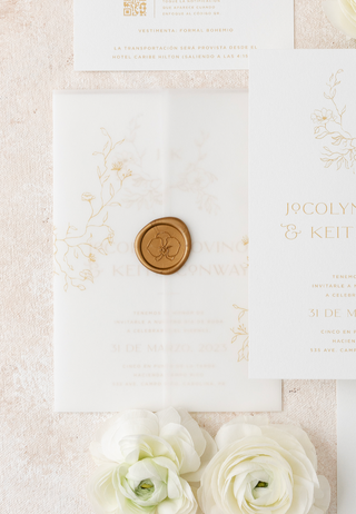 Visione d'Amore, Vellum Gate & Wax Seal