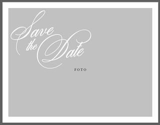Digital Save the Date w/ Photo